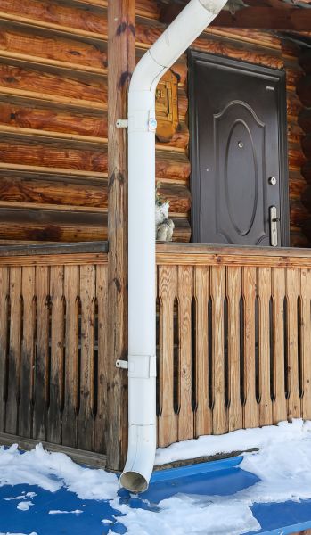 Cost of Porch Downspout Installation in Troy